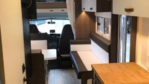 Fiat Ducato Alkoof 6 personen -  Gezinsmobilhome (max. 1000km)