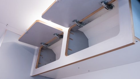 4 Berth VW Craftervan with Shower and Loo (Off Grid-able)