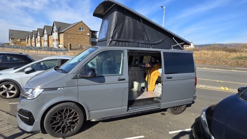 4 berth Volkswagen campervan from 2020