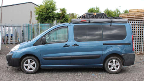 Saydie – 2 berth Peugeot campervan from 2012