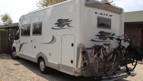 Very spacious family camper