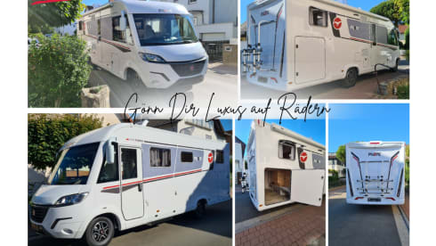 Schiff – Fully equipped luxury vehicle for up to 4 people, permitted total weight 4.4t