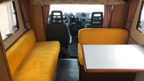 Hymercamp for 5 persons.