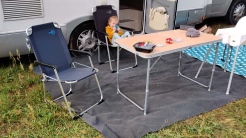 Huisje op wielen – Beau mobil-home familial 5 places ludique et pratique