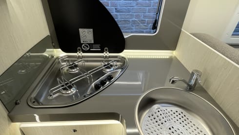 Nordlicht – family alcove for 5 with separate sleeping areas