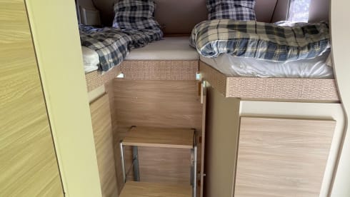 Eura – Compact Eura Mobil with cozy rear seating