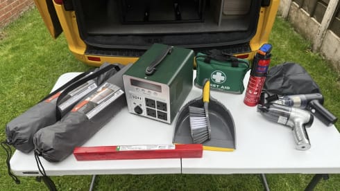 Bumblebee – 4 berth Ford campervan from 2019