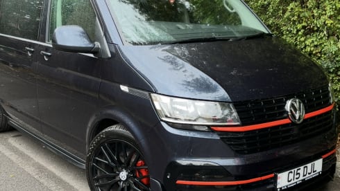 4 berth Volkswagen campervan 2021