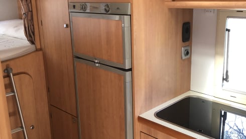 Laika X695 motorhome with garage