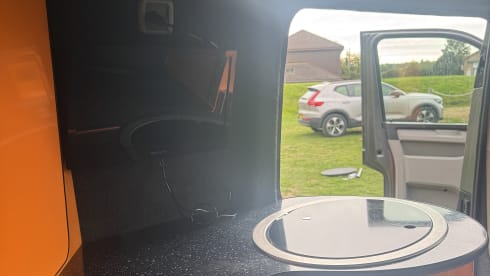 4 berth Volkswagen campervan from 2016