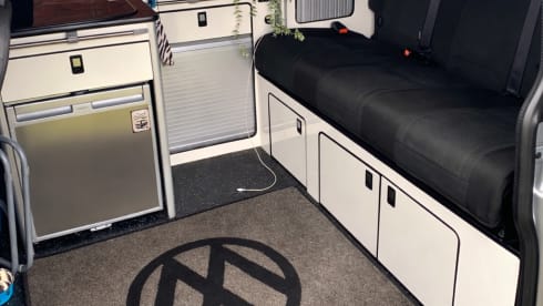 4 berth Volkswagen campervan from 2016