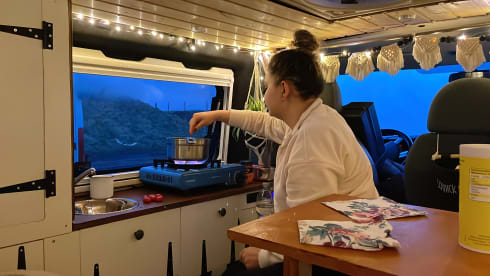 Knut – DIY Ford Transit (Knut) for 2 people
