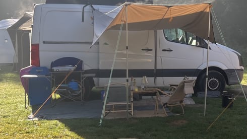 3-seater Volkswagen bus from 2012