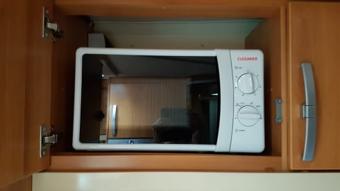 Camper – Camping-car Hymer, 2 personnes, tout équipé