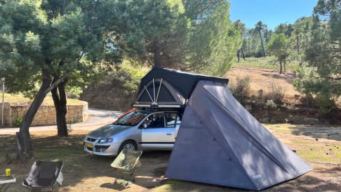 Space star – 3p. Roof tent, off to the stars!