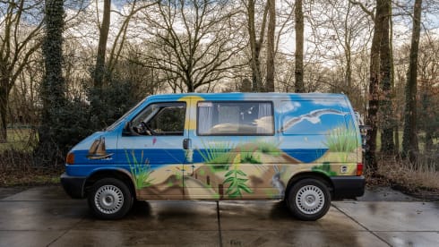 Beach - Gezellige en robuuste VW T4 campervan
