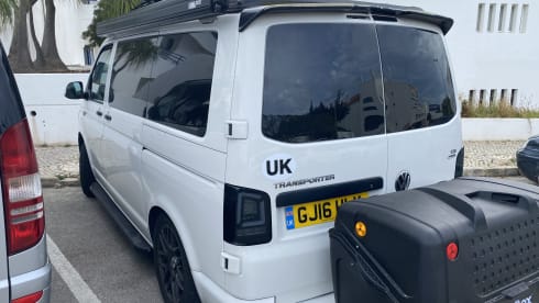 4 berth Volkswagen campervan from 2016