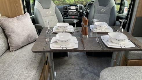 Sergio – 4 berth Bailey fully loaded, luxury Motorhome 