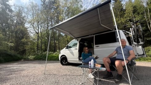 4 berth Volkswagen campervan from 2014