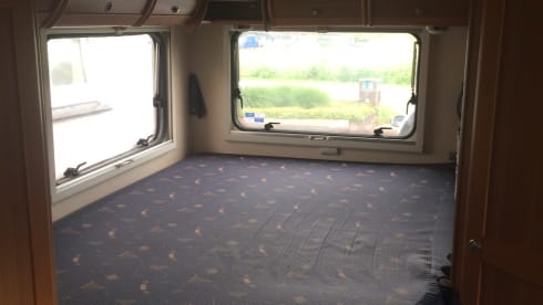 Beautiful Roller Team camper for 4 people