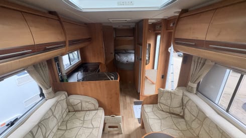 Camping-car Fiat 4 couchages de 2008