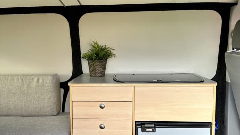 Van VW T5 with pop-up