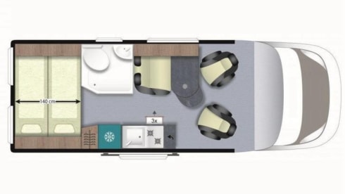 2p Citroën integrated uit 2020