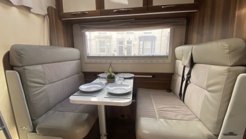 6 berth Roller Team alcove from 2017