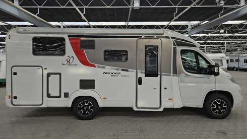 2p Bürstner semi-integrated from 2019