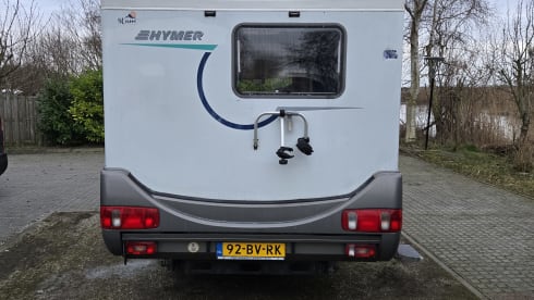 Boffertje On Wheels – Hymer B584 met hefbed, niet de mooiste, wel GOED!