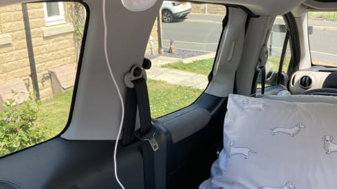 2 berth Peugeot Tepee Micro Camper