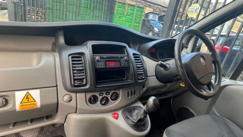 4 berth Vauxhall Vivaro campervan from 2013