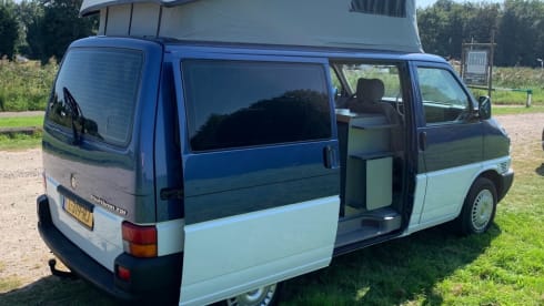 Mijn blauwe ridder – Combi Volkswagen 3 places de 1996