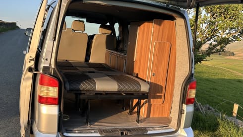 Luxury VW T5 Campervan For hire, 2 Berth