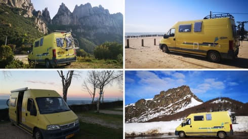 Cozy and convenient bus to travel through Europe