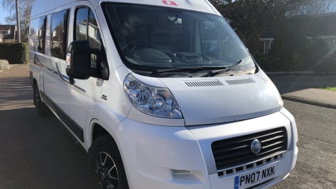 Pixie – 3 berth Adria Twin 600 Camper van from 2007