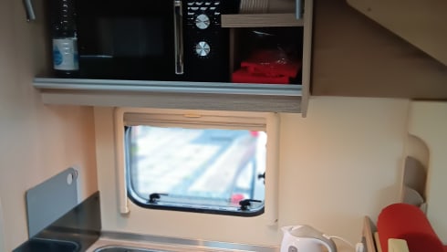 Bertie  – 4 berth Bürstner semi-integrated from 2012
