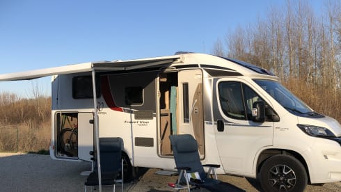 Burstner Travel Van, luxury 2 person camper