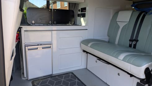Georgie – Georgie- Our lovely 4 berth Volkswagen campervan