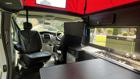 Calipso – 2 berth vauxhall Vivaro campervan  2013