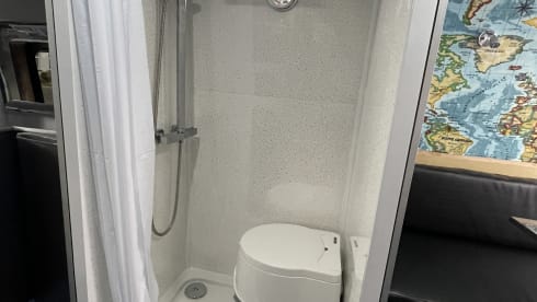 Pet friendly off grid camper van