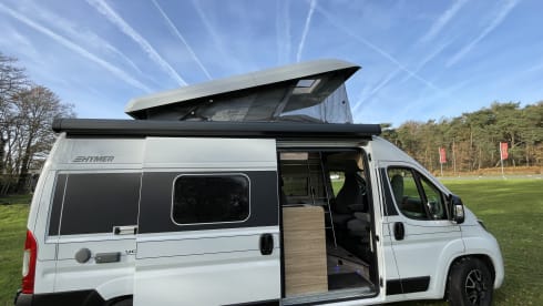 Ride Your Own Story – Hymer Grand Canyon - Spacious and compact for 4 people