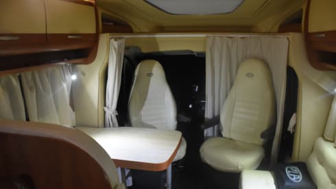 Cozy motorhome
