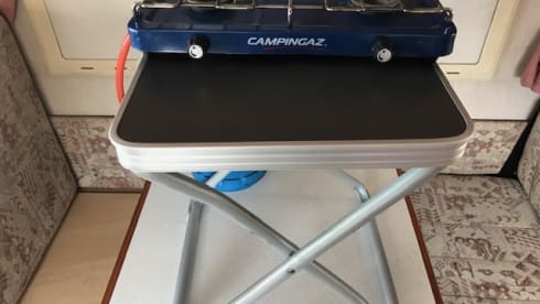 Hymercamp for 5 persons.