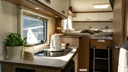 Carado V337 camper van (e-bike lift / trailer hitch)