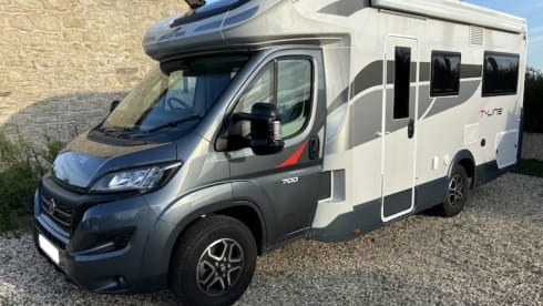 Adventure – 4 berth Roller Team semi-integrated from 2024