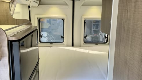 Experience the freedom of a compact bus camper