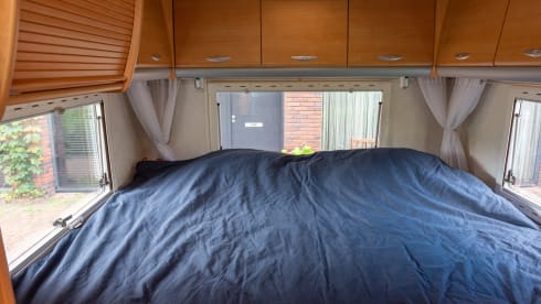 On the road with our comfortable and cozy camper