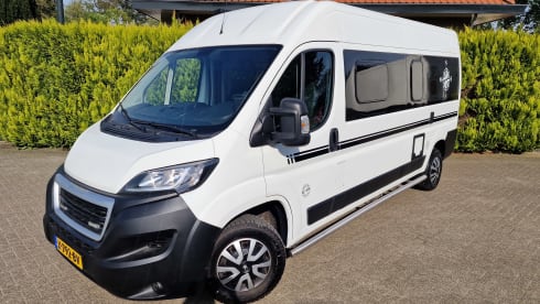 Witte Willem – 2p Peugeot bus uit 2016