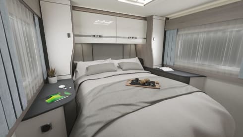 594 – 2025 Swift Voyager 594 Luxury Island Bed Model